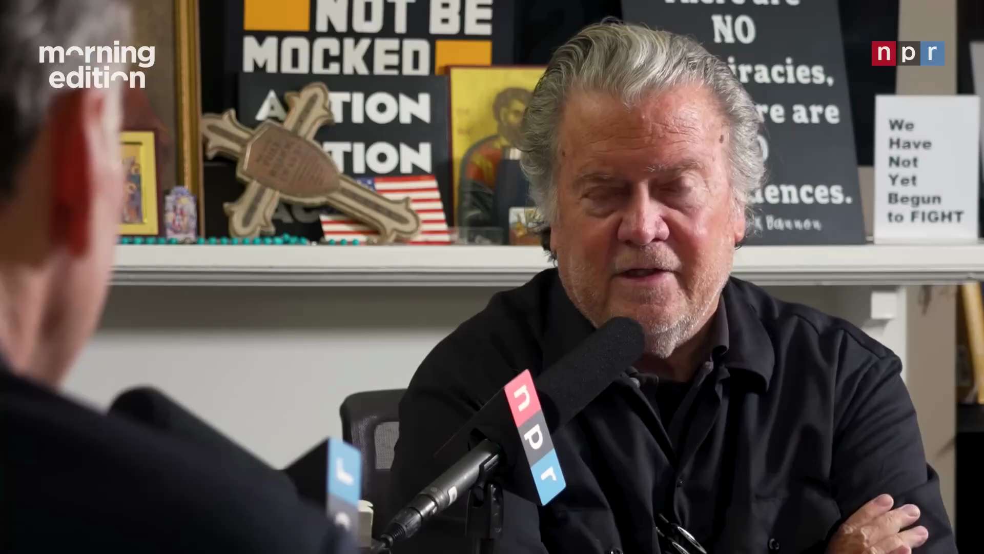 BANNON: This is a revolution about America’s role in the world, our position geopolitically, our com...