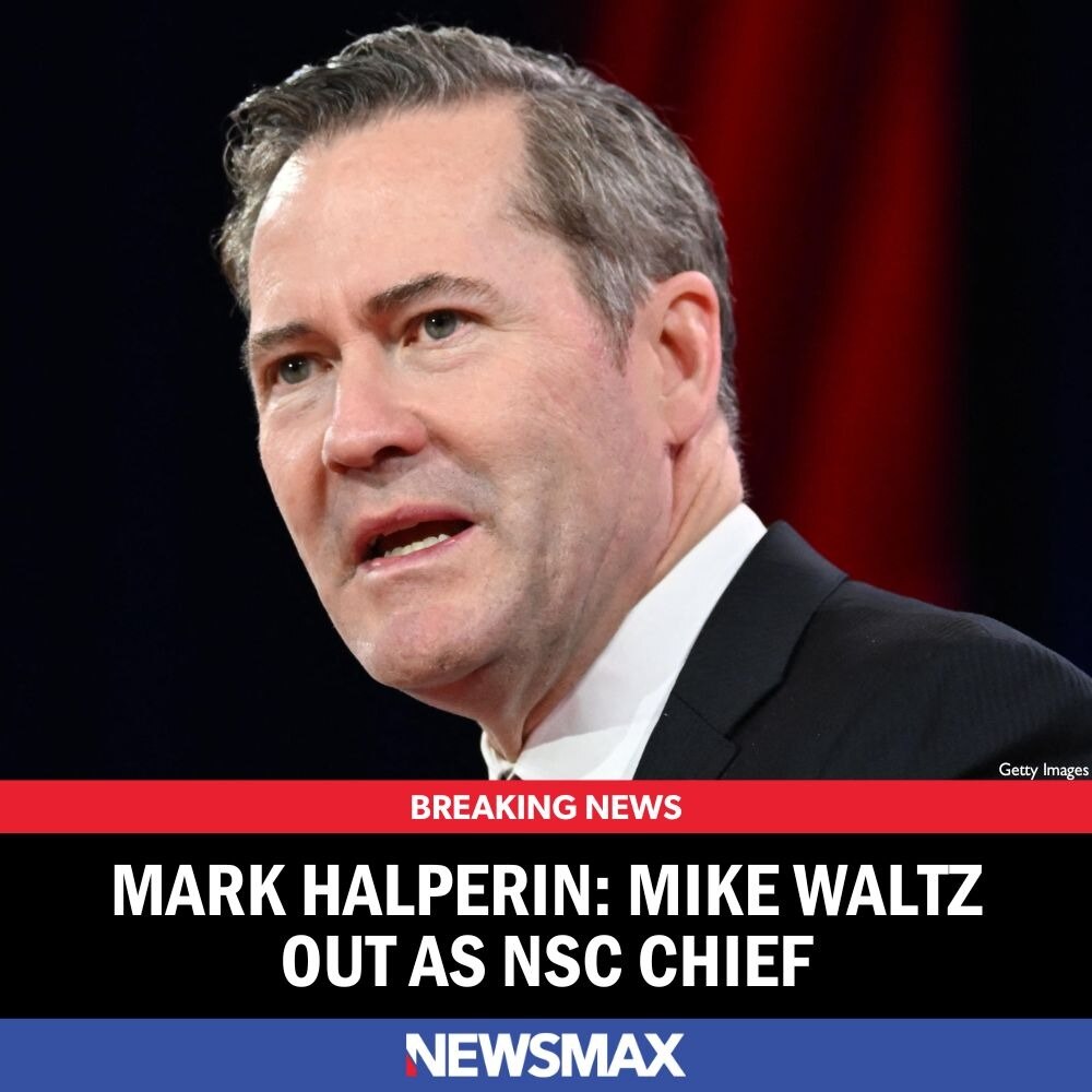 BREAKING NEWS: National security adviser Mike Waltz and his deputy are set to be removed as heads of...