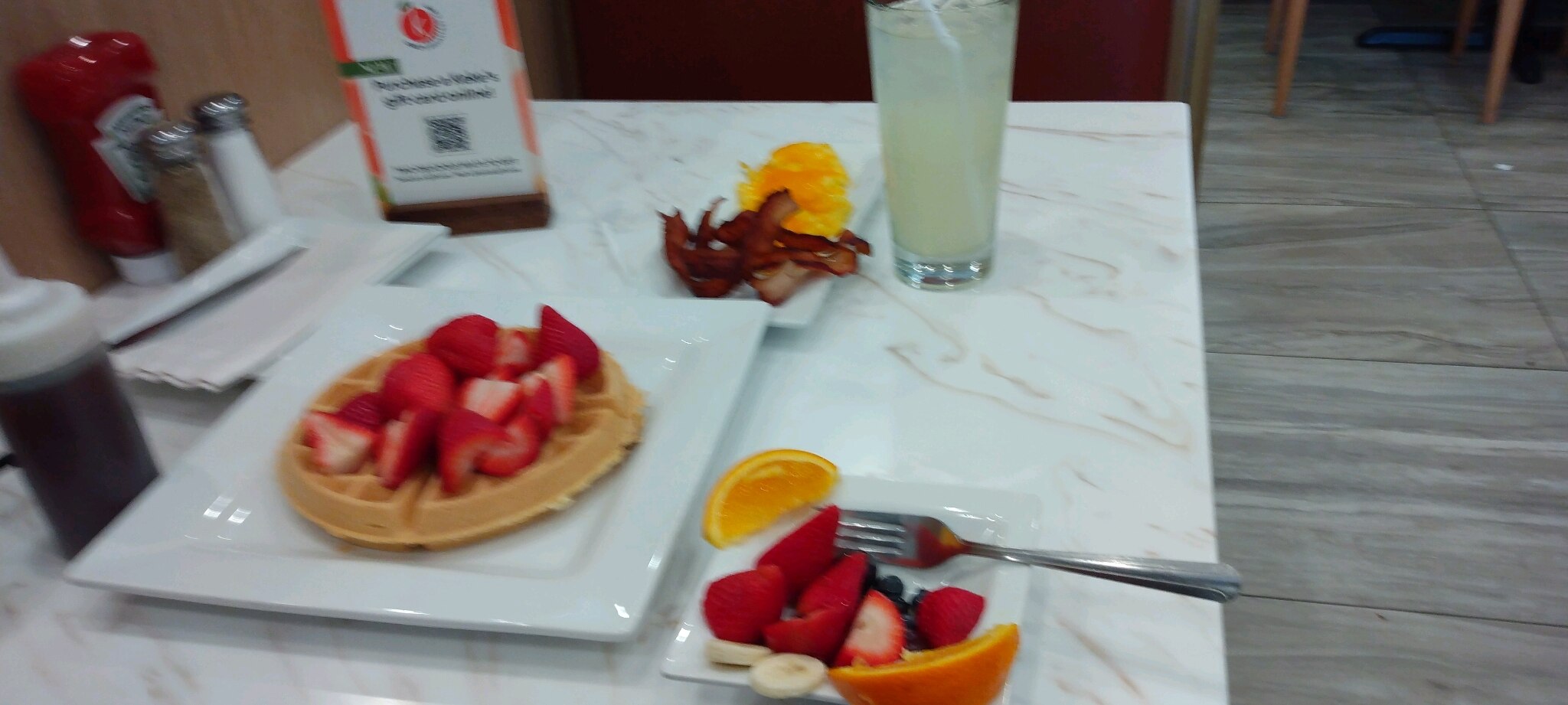 Eating at Keke's Breakfast 🥞🍳 Cafe today.