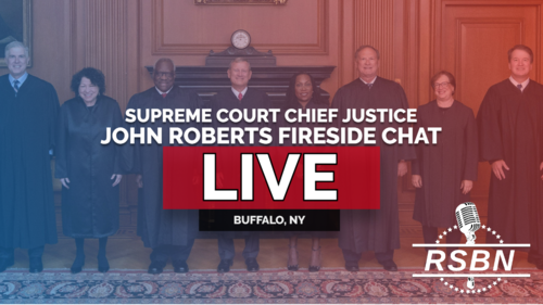LIVE: Supreme Court Chief Justice John Roberts Fireside Chat - 5/7/25