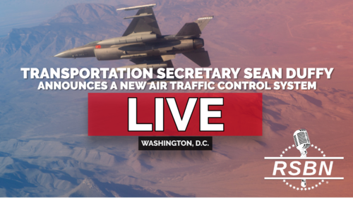 LIVE: Transportation Secretary Sean Duffy Announces a New Air Traffic Control System - 5/8/25