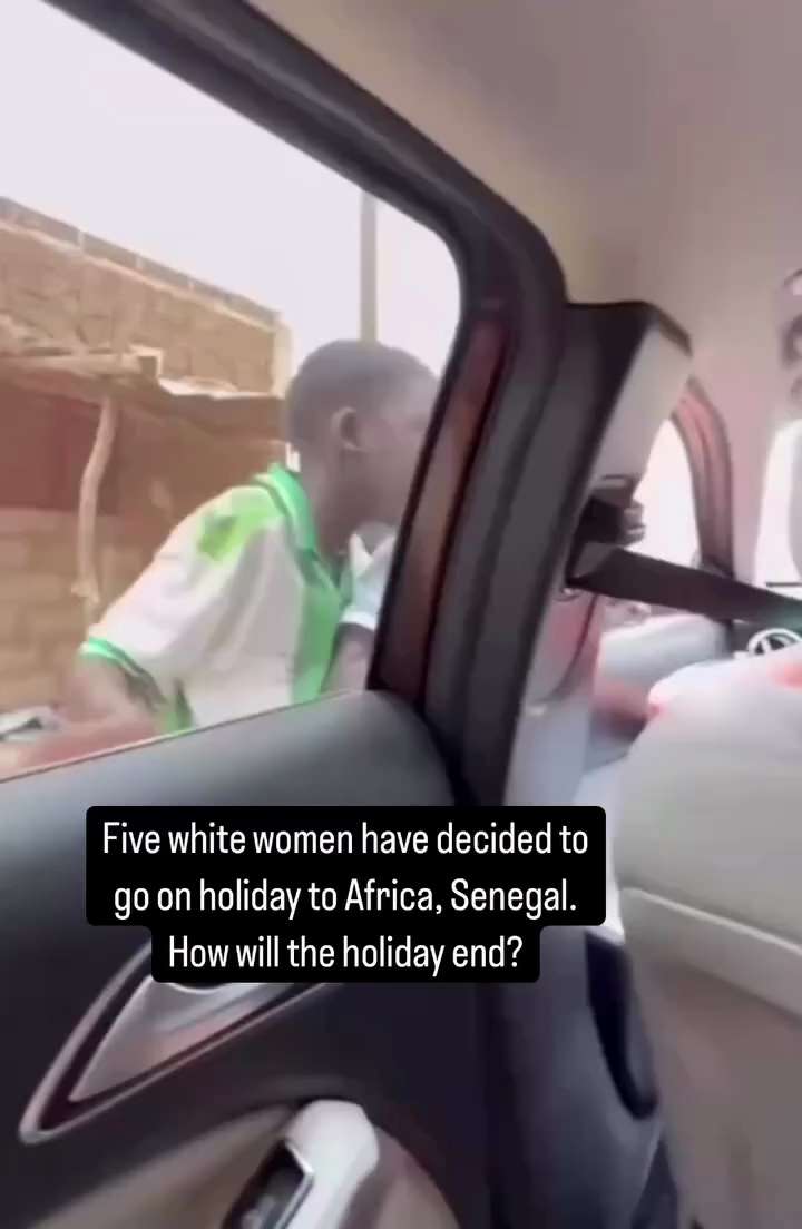 Why would a group of white girls go to a dangerous, filthy country like this in the first place? 🤨