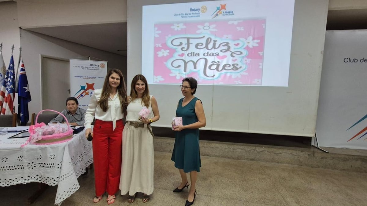 O Rotary Club de São José do Rio Preto - Novo Cinquentenário realizou reunião festiva em comemoração...