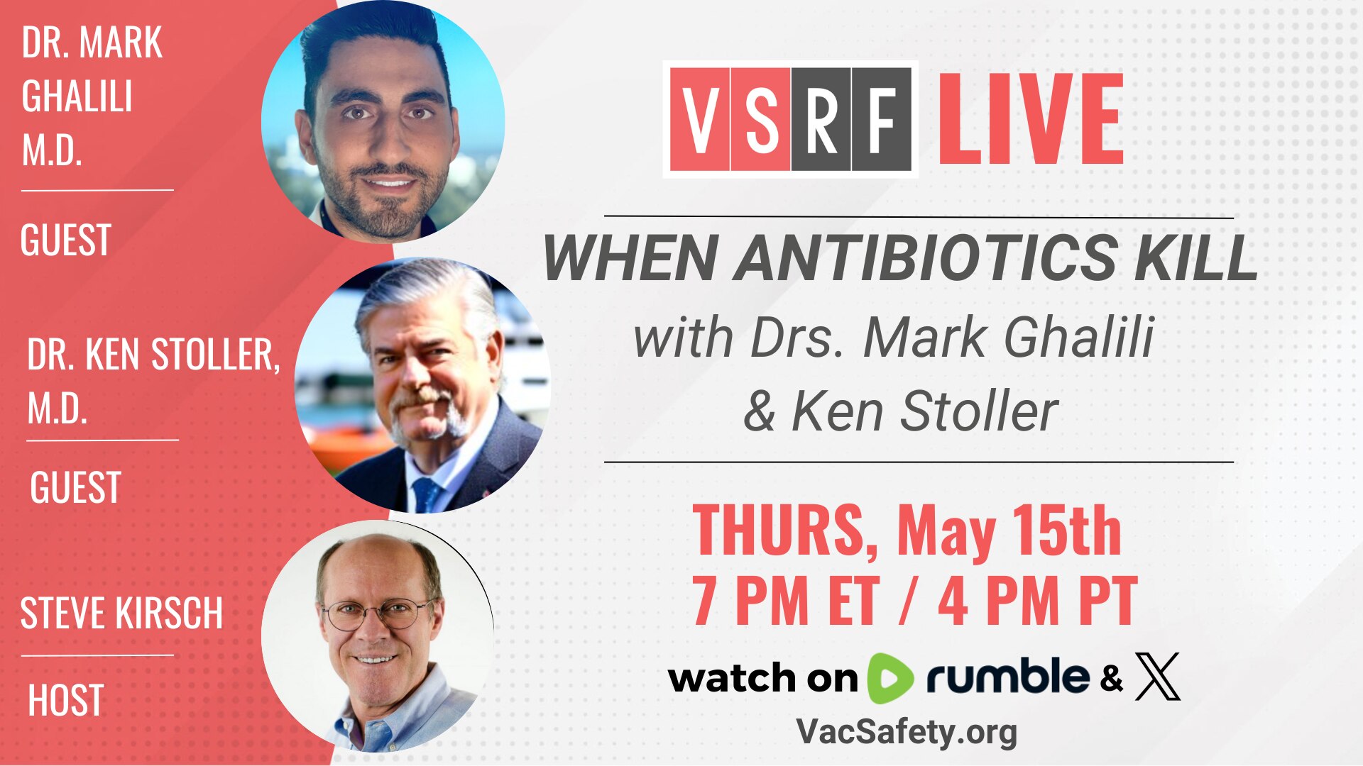 Join us this Thursday on VSRF LIVE for a compelling discussion on the hidden dangers of certain clas...