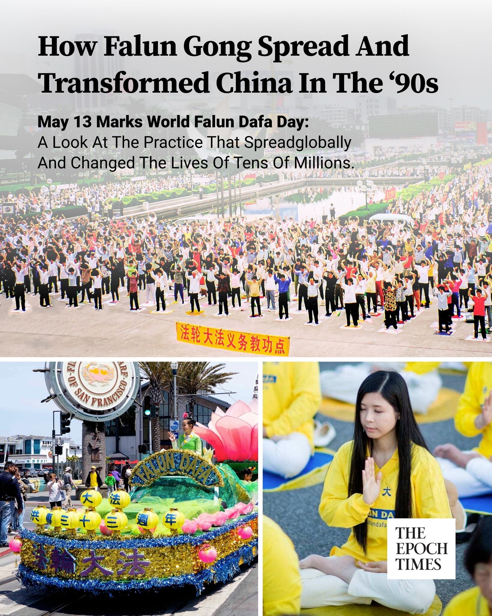 ✨🌏 How Falun Gong Spread and Transformed China in the ‘90s

In a few short years, it spread by word...