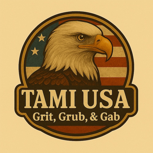 Tami USA – 🌲 Grit, 🍳 Grub, & 🎙️Gab
Unfiltered talk. Hearty food. Beautiful views.
Join me for real-life rants, bold...