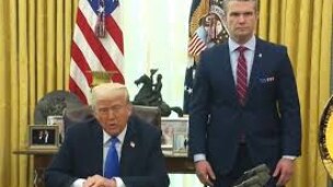 LIVE: President Trump and Secretary of Defense Pete Hegseth Make an Announcement - 5/20/25