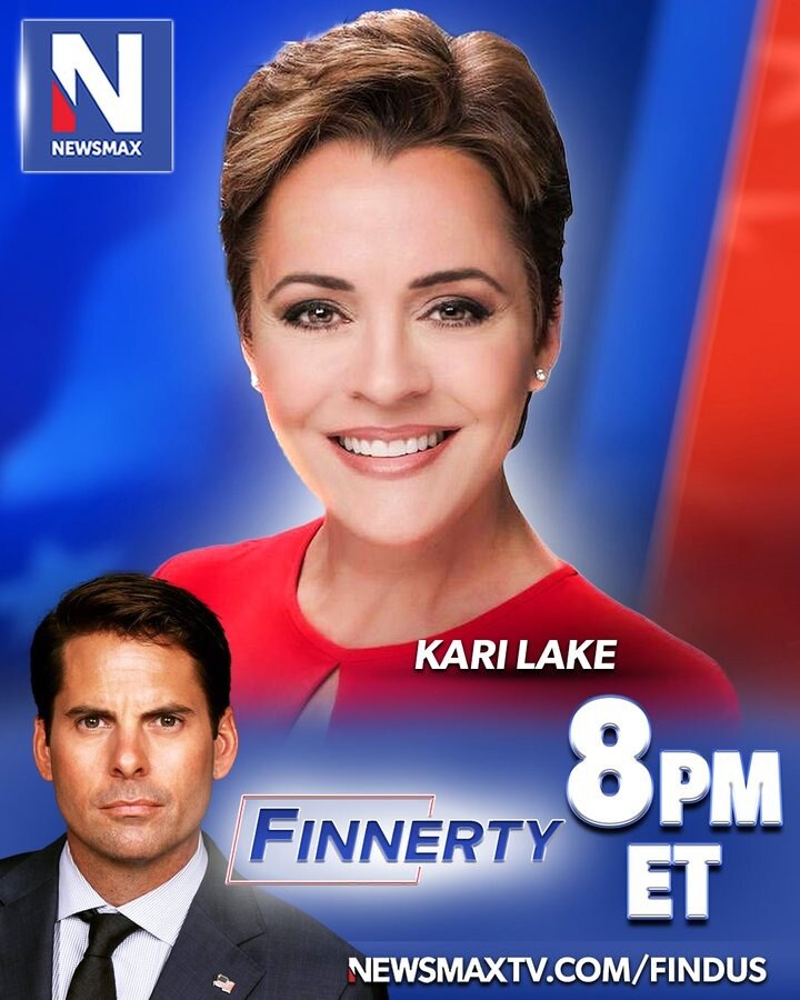 TONIGHT: Kari Lake joins “Finnerty” to talk about the latest moves by President Trump, Big Media’s p...