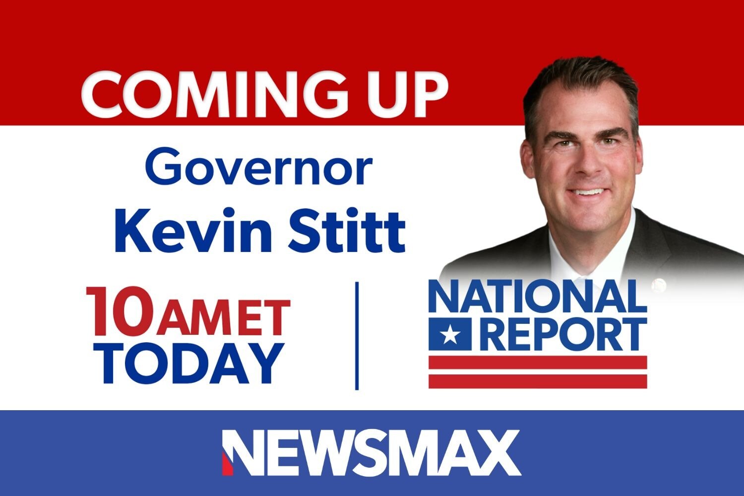 COMING UP: Oklahoma Gov. Kevin Stitt joins “National Report” to talk about the Supreme Court’s deadl...