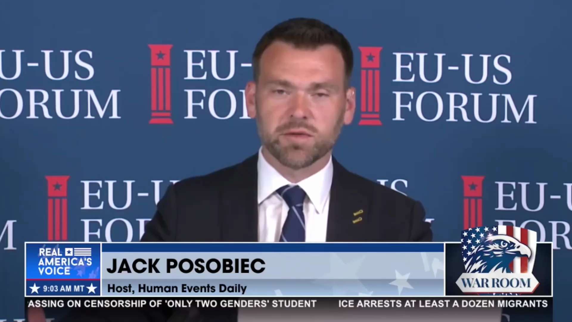 JACK POSOBIEC: In Poland, just like all over here in Eastern Europe, it's the same fight we have in ...