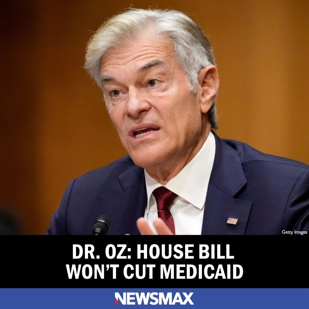 Dr. Mehmet Oz, the administrator of the Centers for Medicare and Medicaid, said in a new interview t...