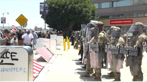 LIVE: National Guard troops arrive in Los Angeles