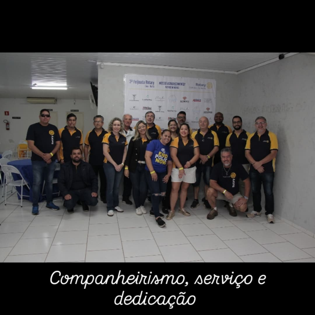 A 3ª Feijoada do Rotary Club de Lins Norte foi um sucesso!

Unimos sabor, solidariedade e trabalho e...