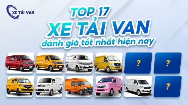 Cập nhật giá xe tải van mới nhất tháng 6/2025

Bảng giá chi tiết các dòng xe tải van chở hàng đang b...