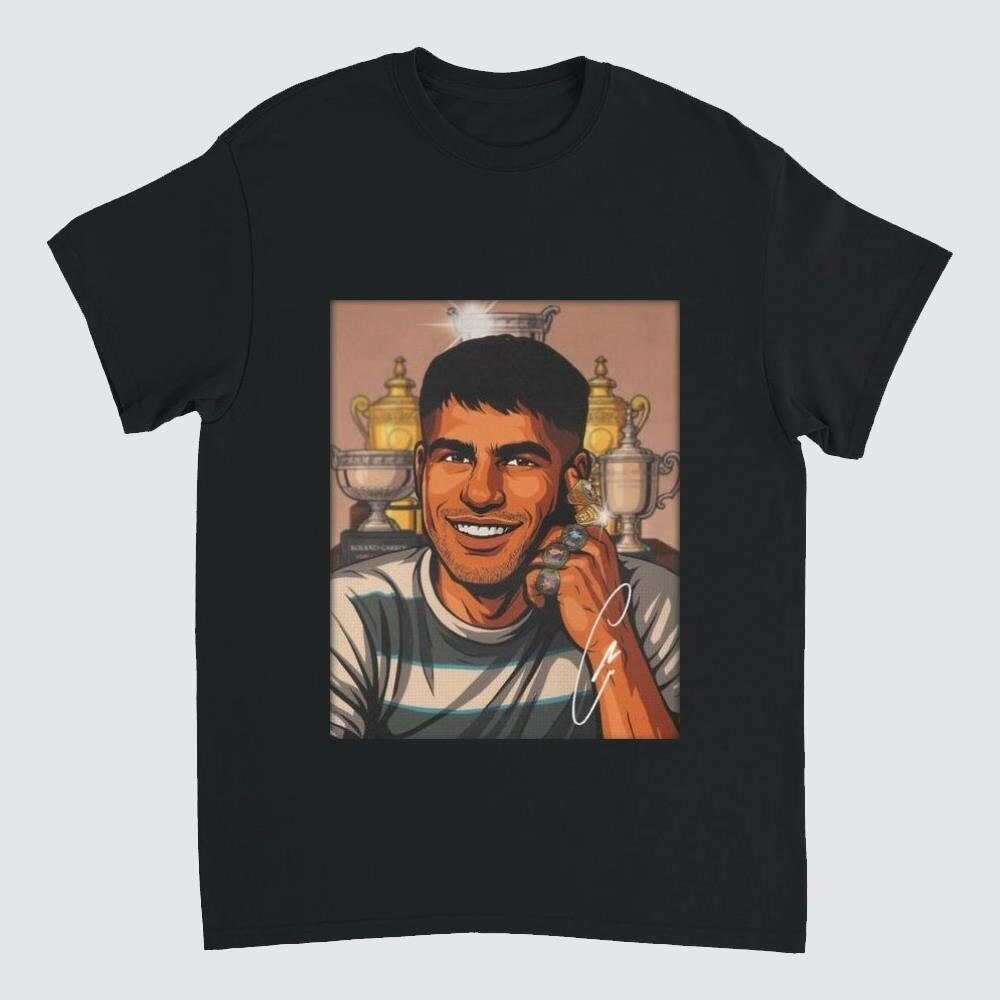 Carlos Alcaraz Roland Garros 2025 Winner For Fans Shirt
https://boldteeshirt.com/product/carlos-alca...