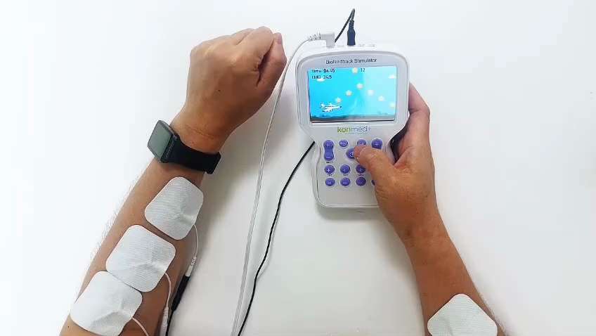 Biotronix Konmed KM-580 Biofeedback Nerve and Muscle Stim + FES Stimulator

Patients suffering from ...