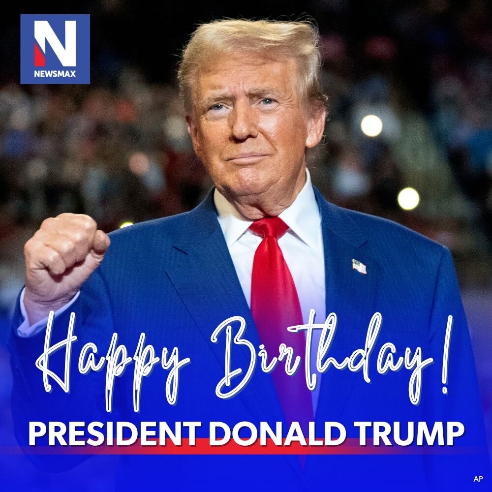 HAPPY BIRTHDAY to President Donald Trump, who turns 79 today. 
