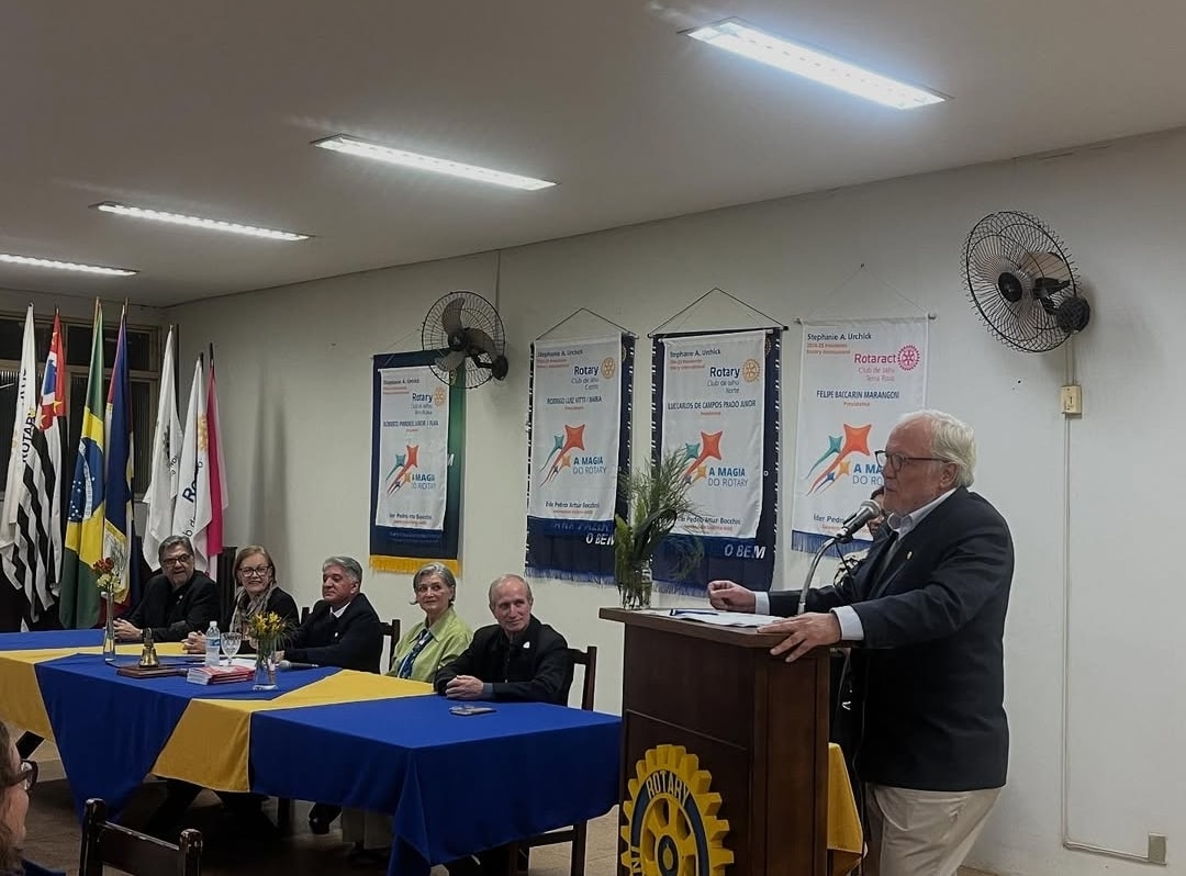 Texto do Rotary Club de Jahu - Leste:

Na noite de ontem (23), nosso clube teve a honra de comparece...