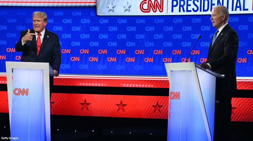 Today marks the one-year anniversary of the presidential debate between Joe Biden and Donald Trump i...