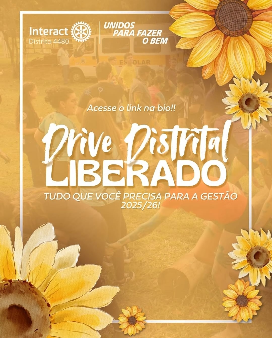 Texto do Interact 4480

O DRIVE DISTRITAL ESTÁ LIBERADO!

Já está no ar o material completo para apo...