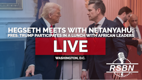 LIVE: Hegseth Meets with Netanyahu; Pres. Trump Participates in Lunch with African Leaders - 7/9/25