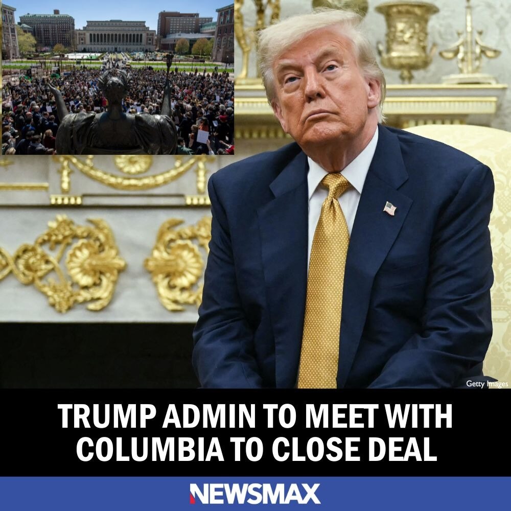 Trump administration officials are scheduled to meet with Columbia University leaders to finalize an...