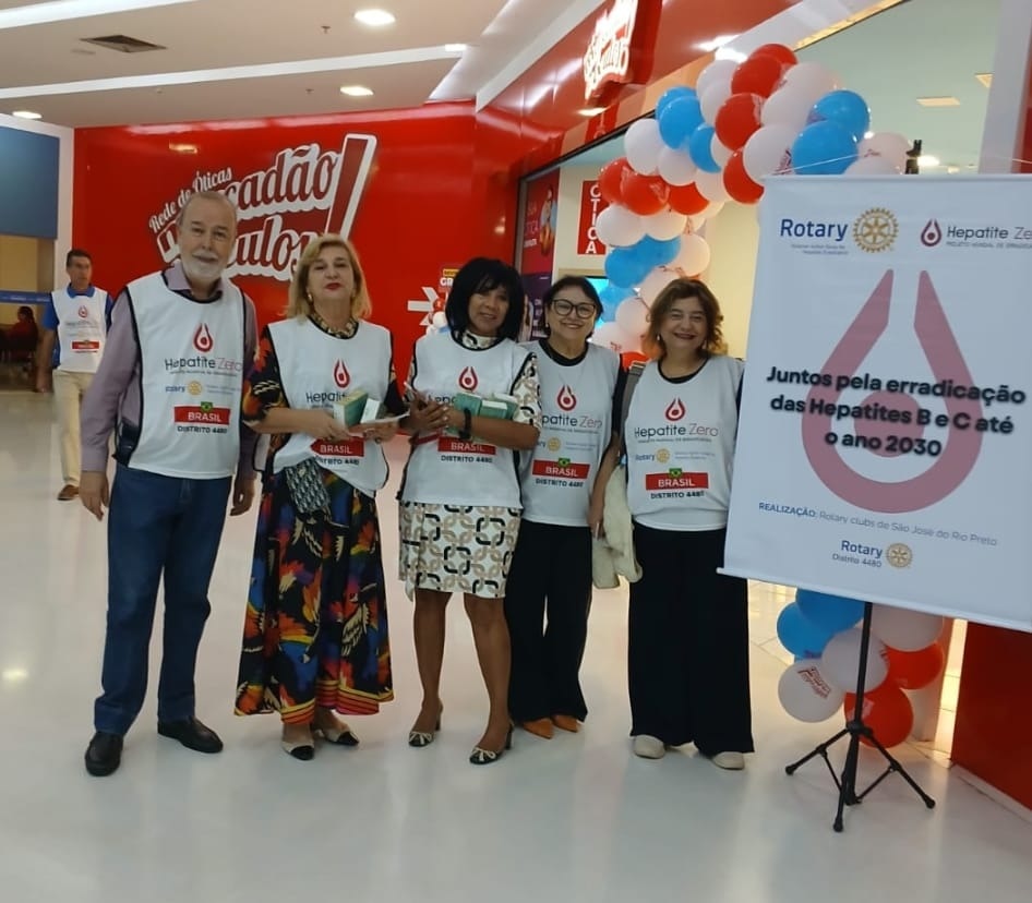 Texto de João Cordeiro - Pres. do Rotary Club de São José do Rio Preto 

Hoje estivemos no Plaza Ave...