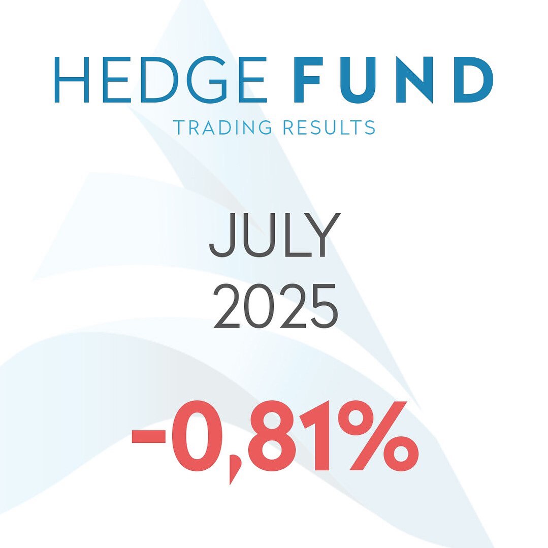 Hedge Fund | Trading results for July 2025

You can find more information on our website
👉🏼 https:...