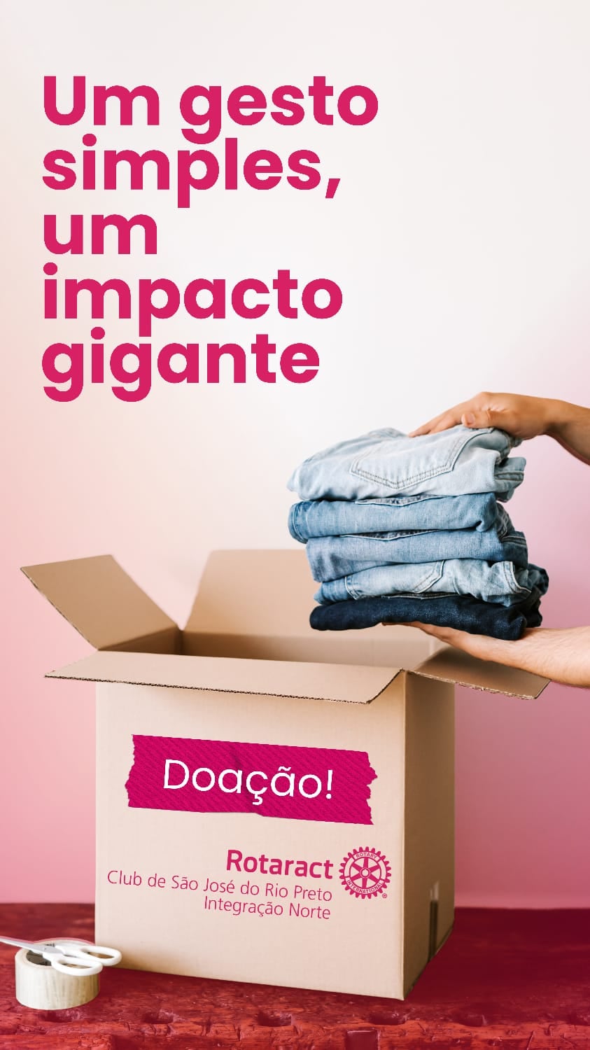 Texto do Rotaract Club de São José do Rio Preto - Integração Norte 

Sabe aquela peça que tá parada ...