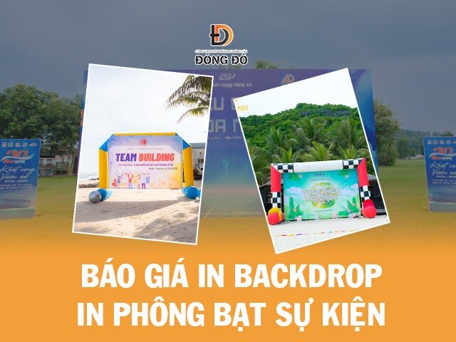 Backdrop chất lượng cao cho sự kiện

In phông bạt sự kiện sử dụng chất liệu bạt chống nước, chịu nắn...