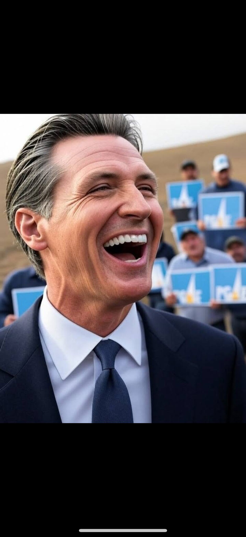 California Democrats Hate Americans and America:

Gov. Gavin Newsom's California  cut the water off ...