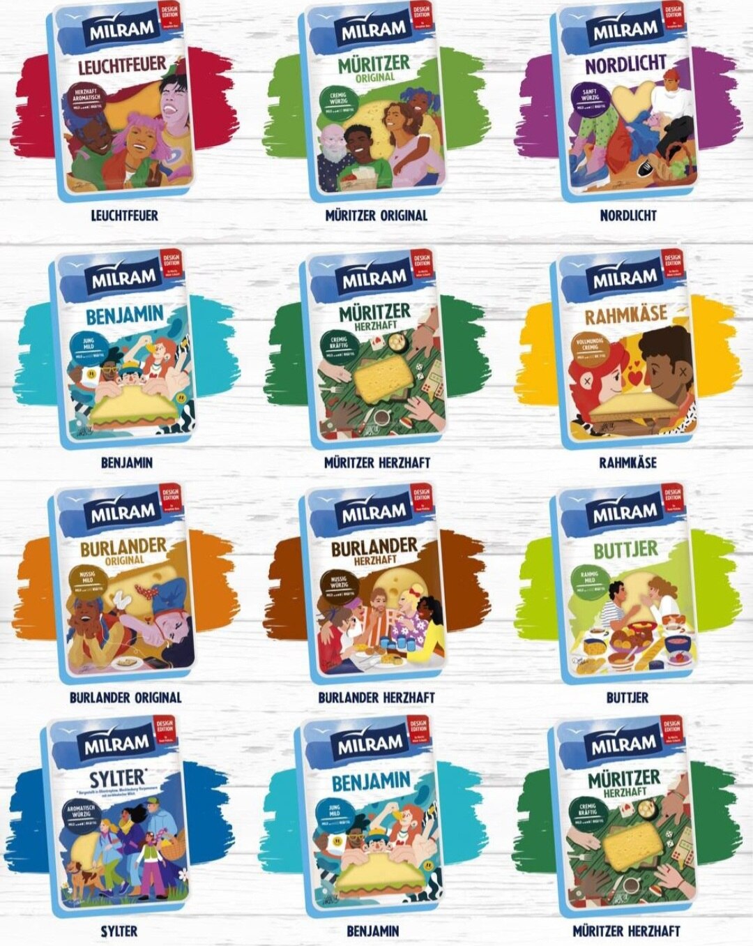 Einfach nichts mehr von "MILRAM" kaufen und dieser Dreck erledigt sich ganz von alleine!  👍  

