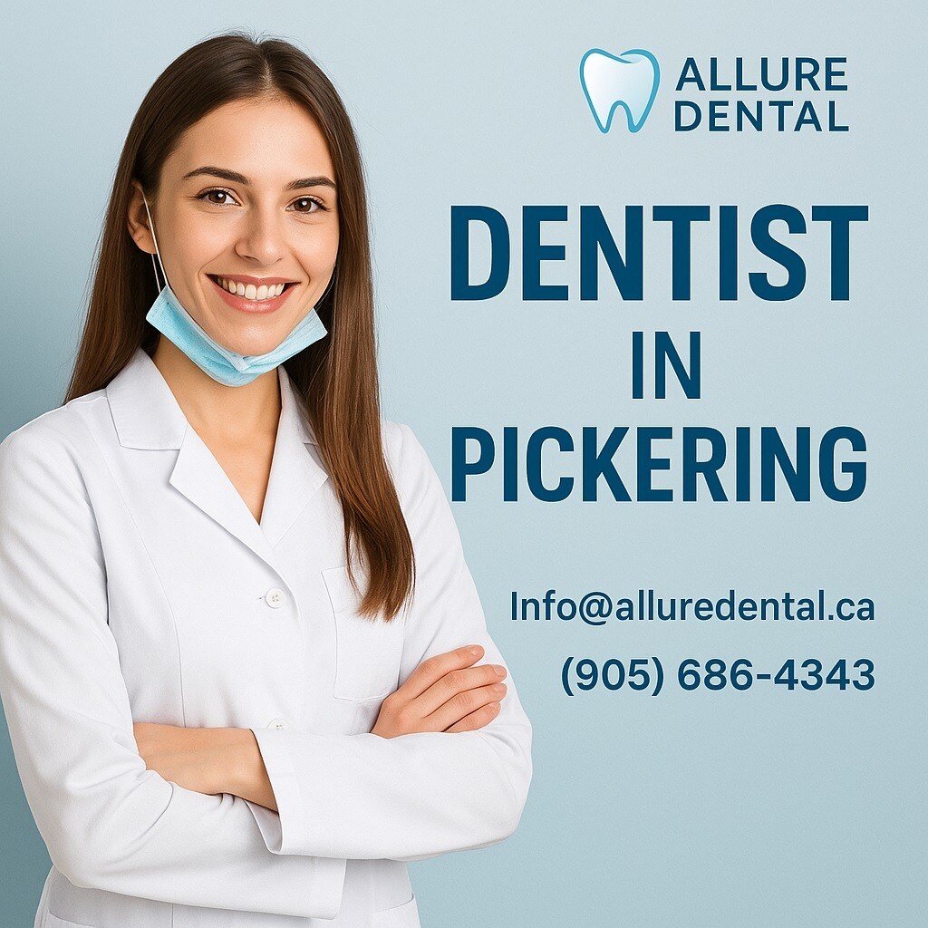 Allure Dental – Your Trusted Dentist in Pickering for
Healthy, Beautiful Smiles: visit https://allur...