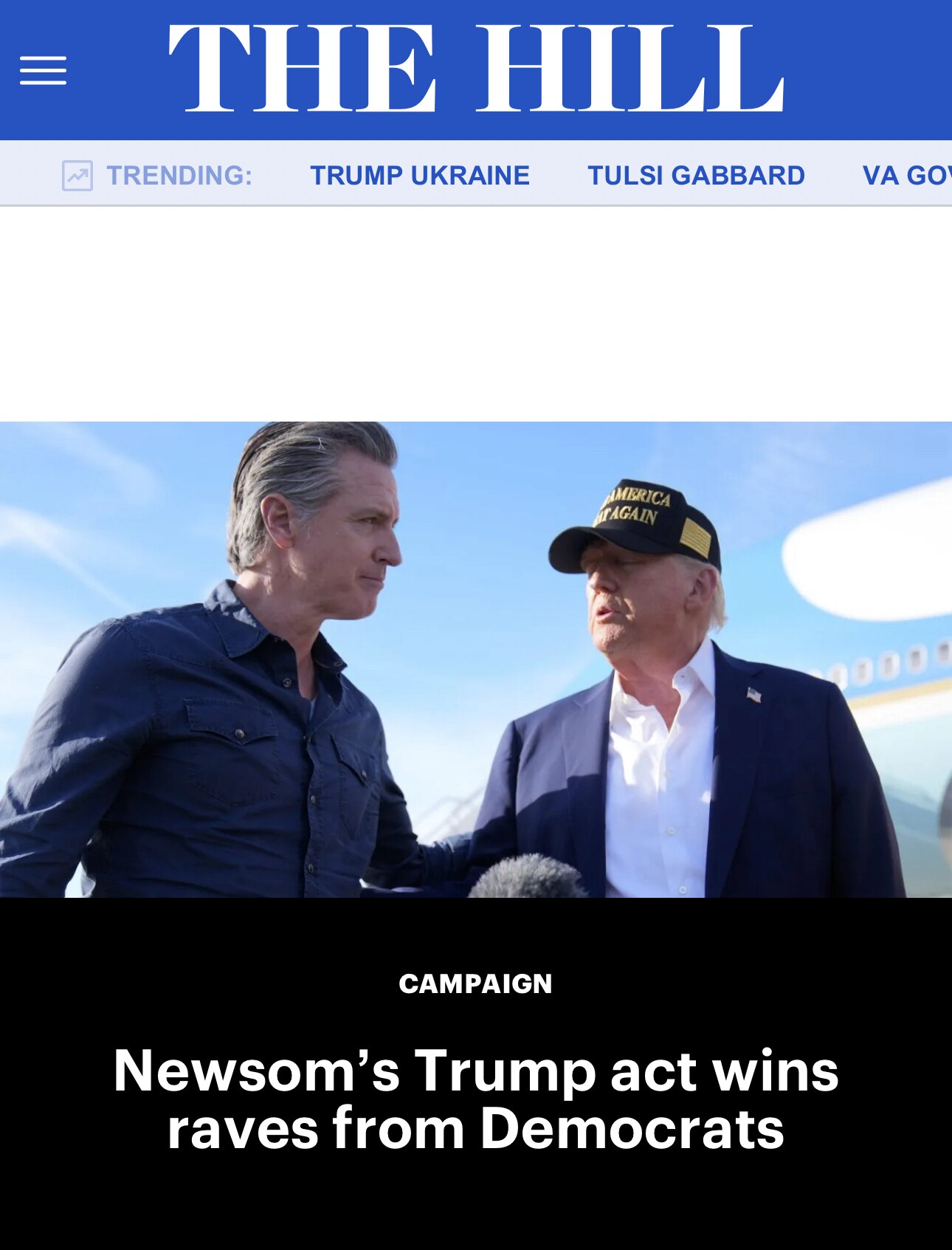 “California Gov. Gavin Newsom has figured out the best way to get under President Trump’s skin. 

Ac...