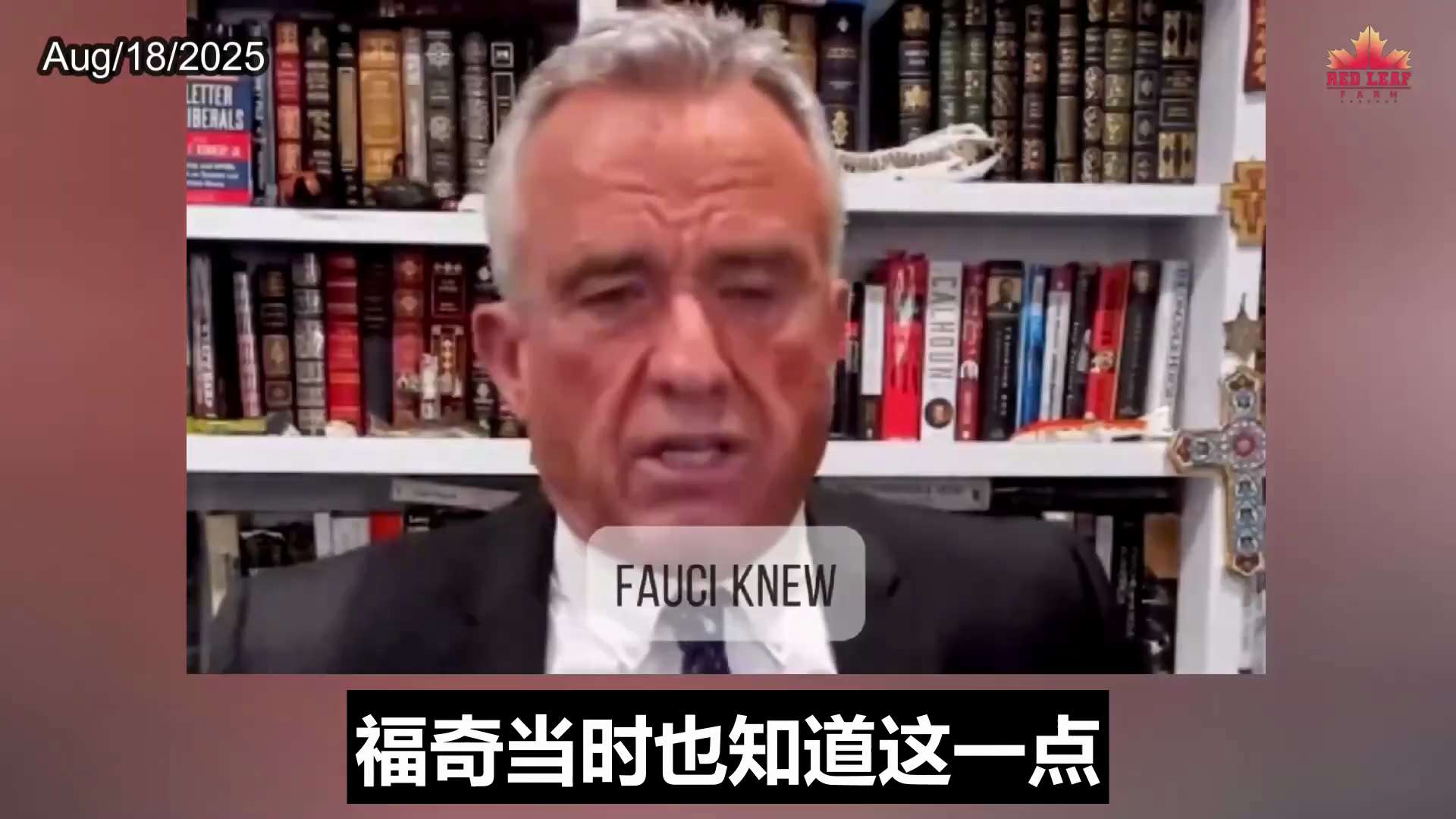 Pfizer Admits: Vaccine Doesn't Stop Transmission, Fauci Knew the Truth All Along!
辉瑞承认：疫苗不能阻止病毒传播，福奇...