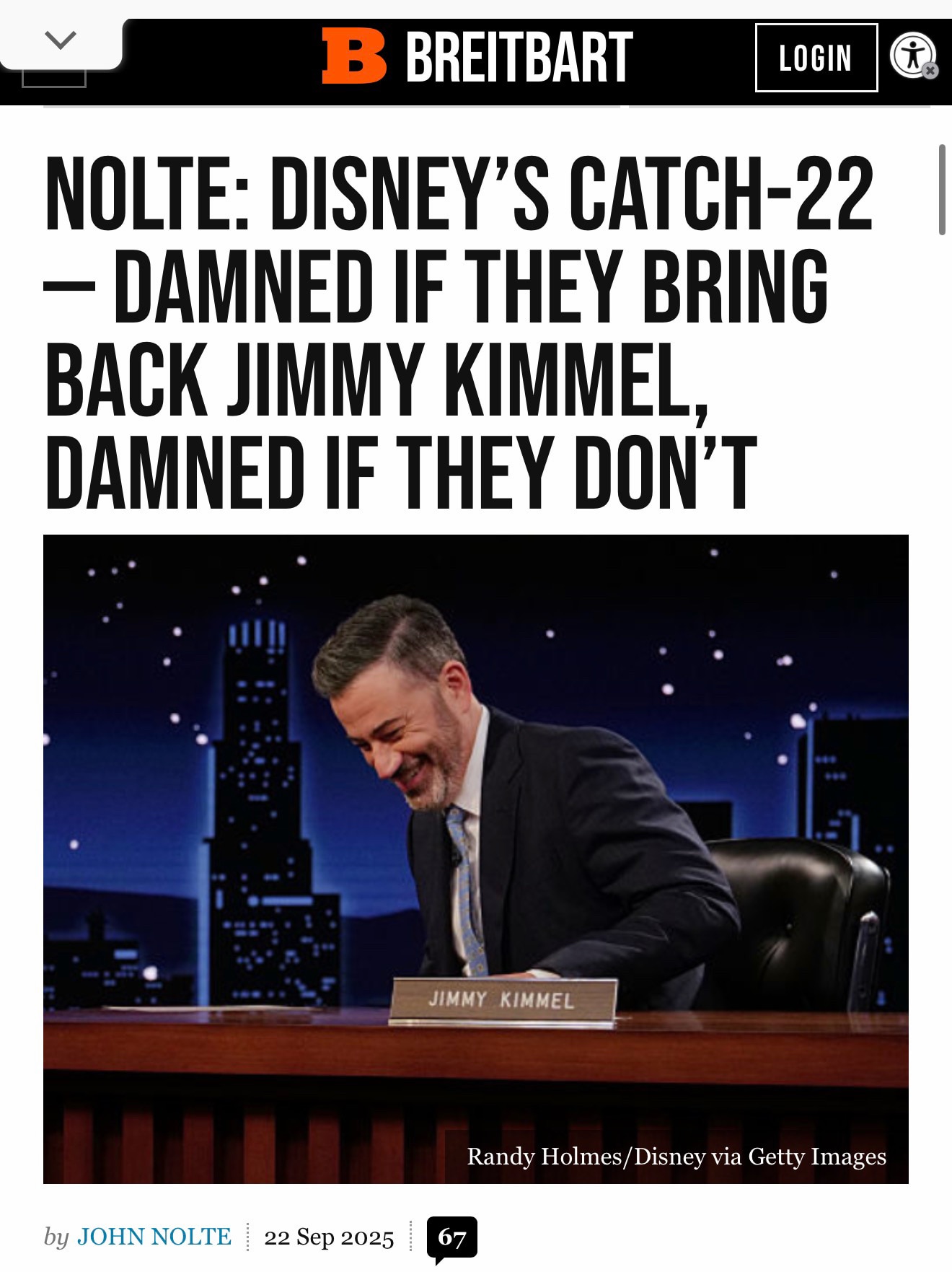 “No, Disney’s biggest mistake is putting all of its eggs in the far left’s tyrannical basket.”

“You...