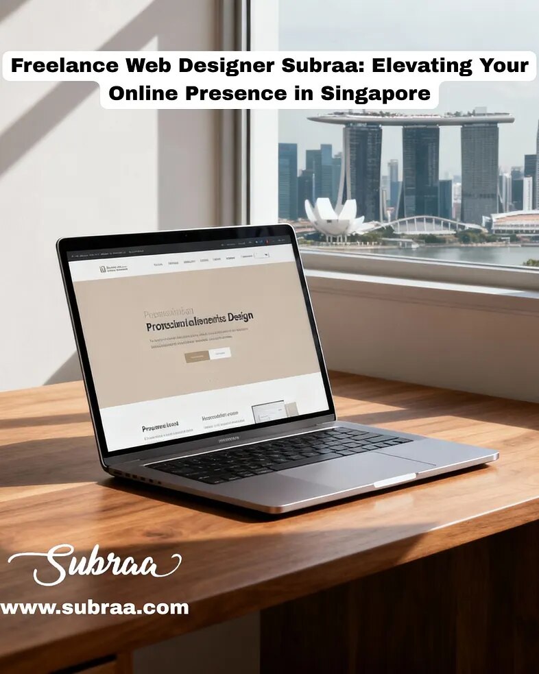 Freelance Web Designer Subraa: Elevating Your Online Presence in Singapore — Subraa
In the fast-evol...