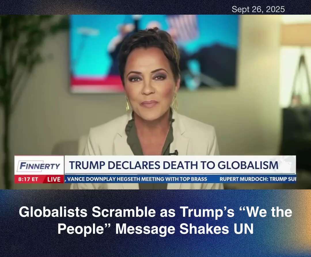 🚨 Globalists in PANIC mode! 😱 They cut the UN teleprompter, tried to trip Trump on the escalator, ...