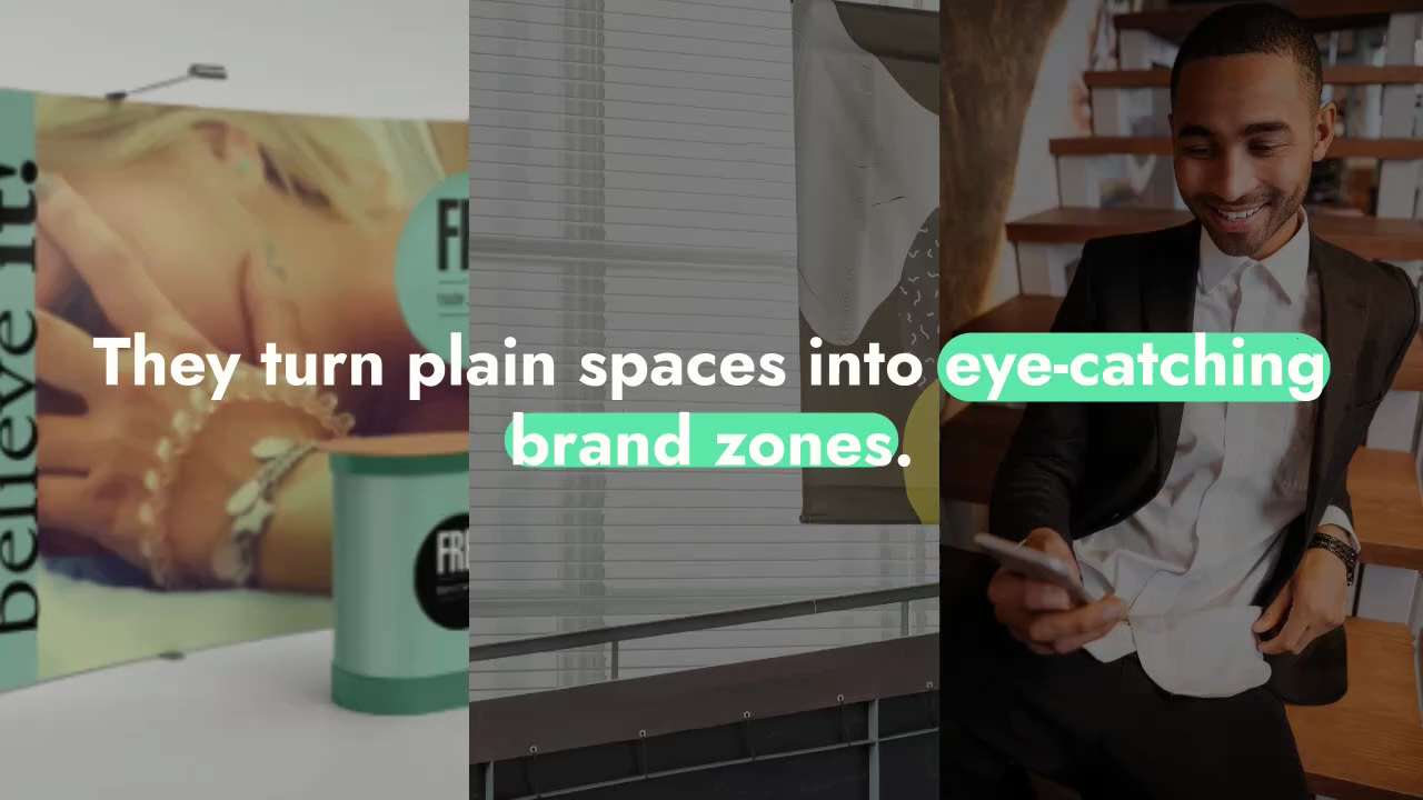 Event backdrop banner for exhibitions and Conferences

Make a lasting impression with a custom event...