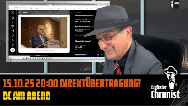 Aufzeichnung vom 15.10.25 - DC am Abend