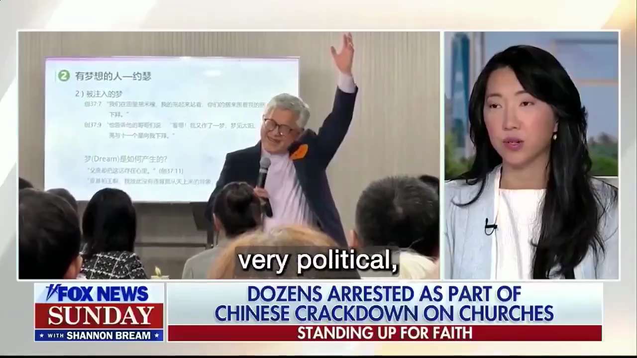 "The crackdown that we've seen last week was the most extensive, singular crackdown on any church in...