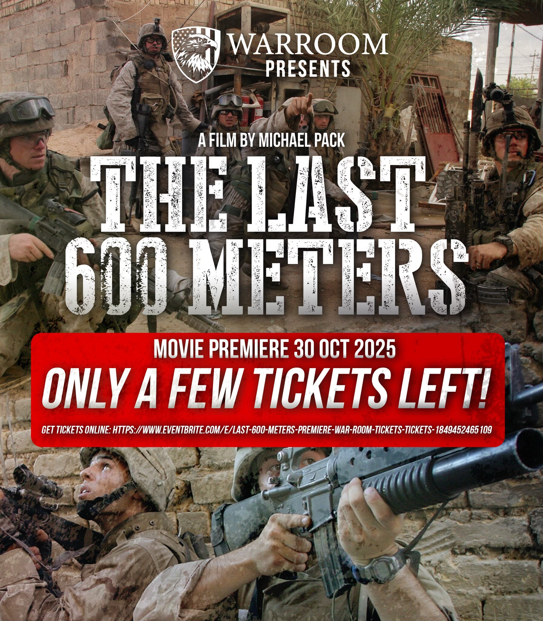 WARROOM PRESENTS:
THE LAST 600 METERS

ATTEND THE MOVIE PREMIERE 
30 OCT 2025

GET TICKETS: https://...