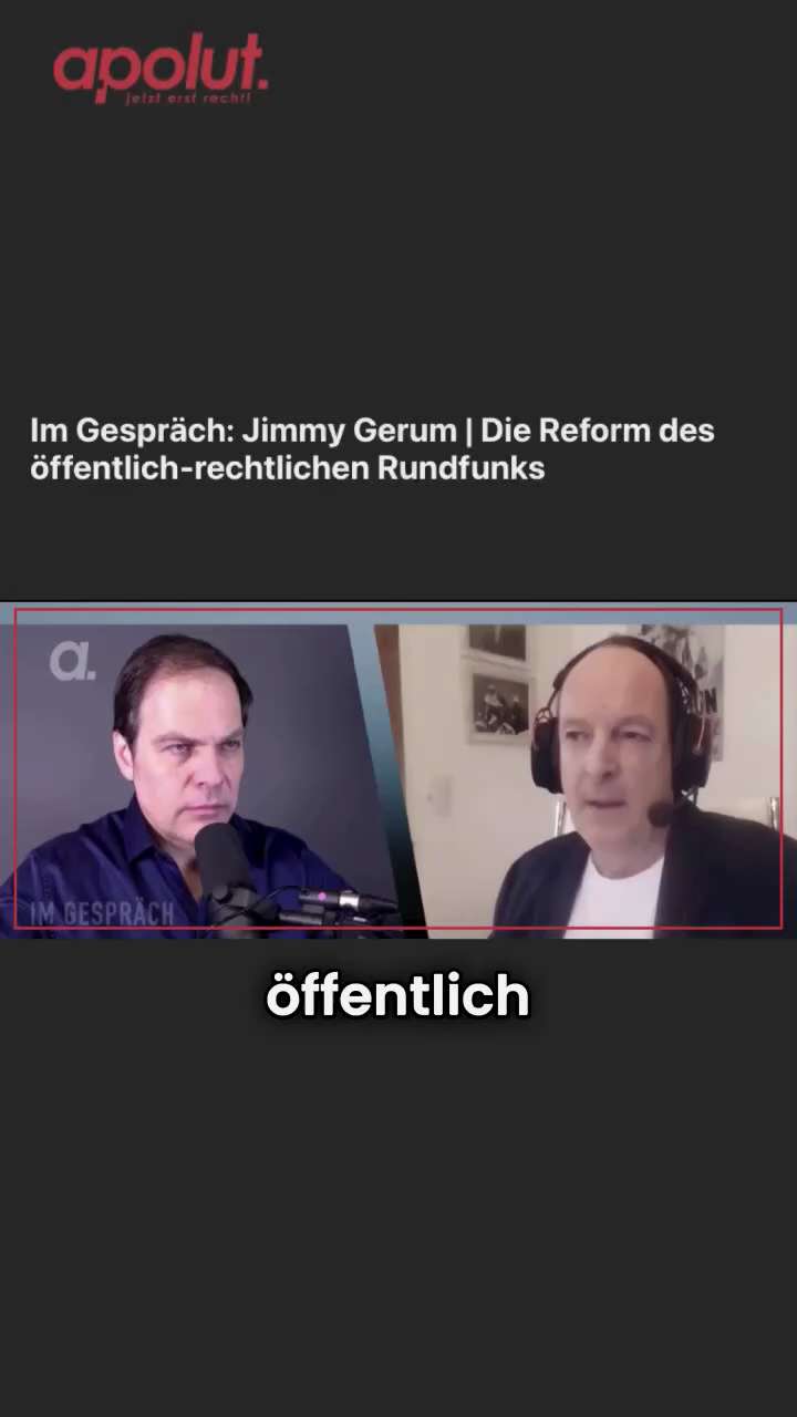 apolut Nachlese – Was letzte Woche wichtig war!

Im Gespräch: Jimmy Gerum | Die Reform des öffentlic...