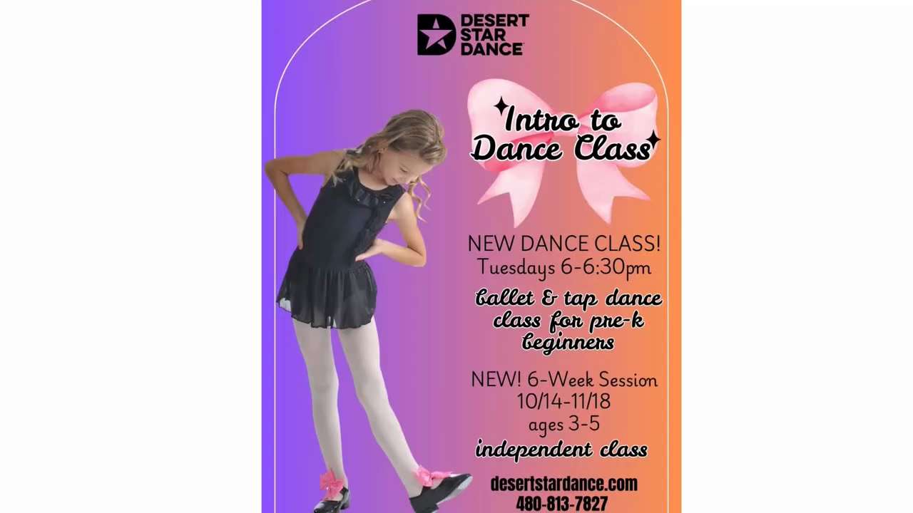 At Desert Star Dance, we believe that every child deserves the chance to shine through movement, rhy...
