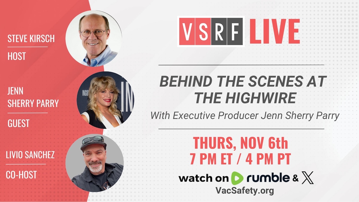 🎬 TONIGHT on #VSRFLive:

Go behind the scenes with Emmy Award–winning producer Jenn Sherry Parry, t...