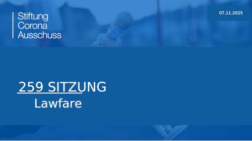 Sitzung 259: Lawfare