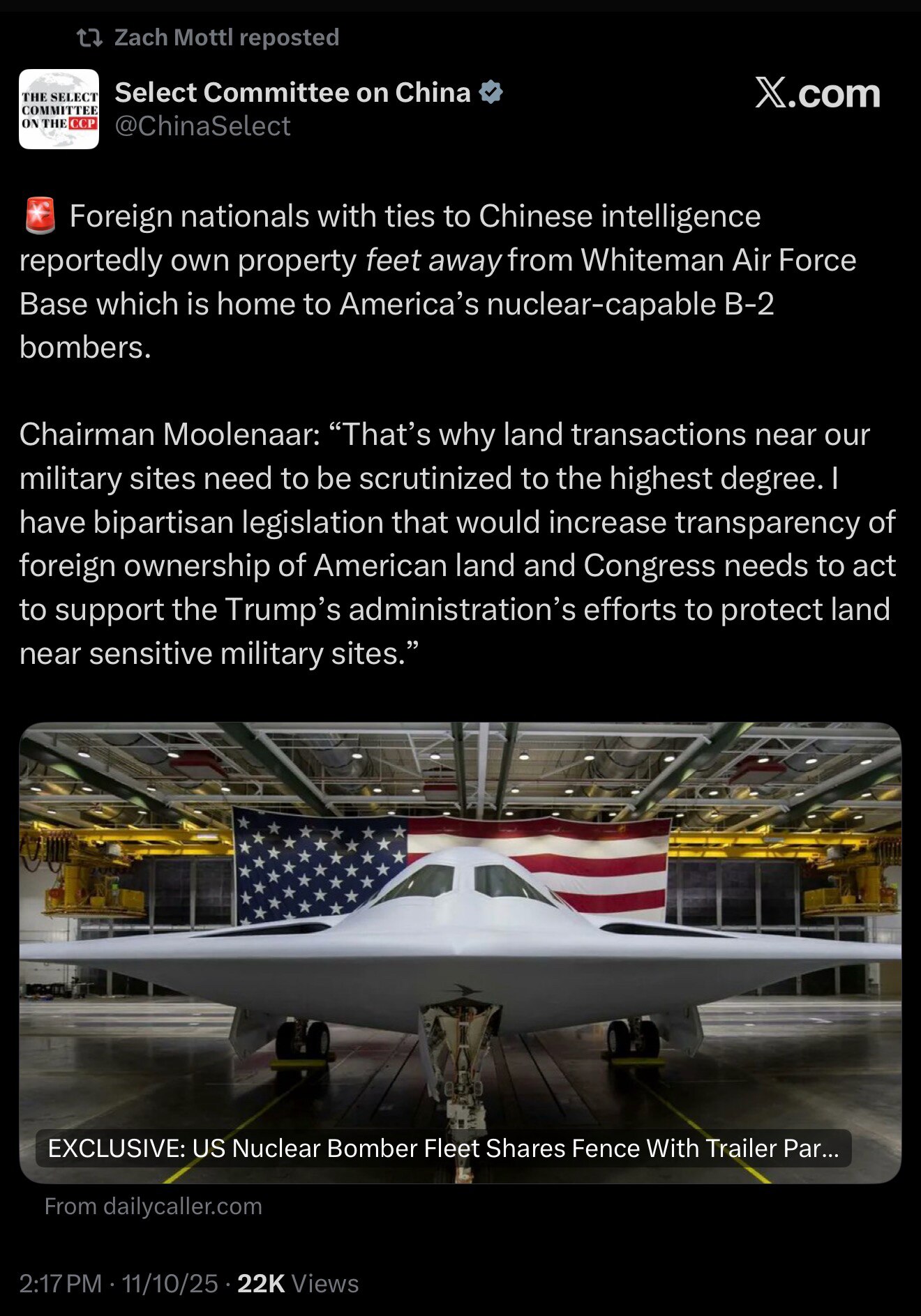 We need to go beyond ‘scrutiny’ to ‘eliminating’ 

https://dailycaller.com/2025/11/10/exclusive-us-n...