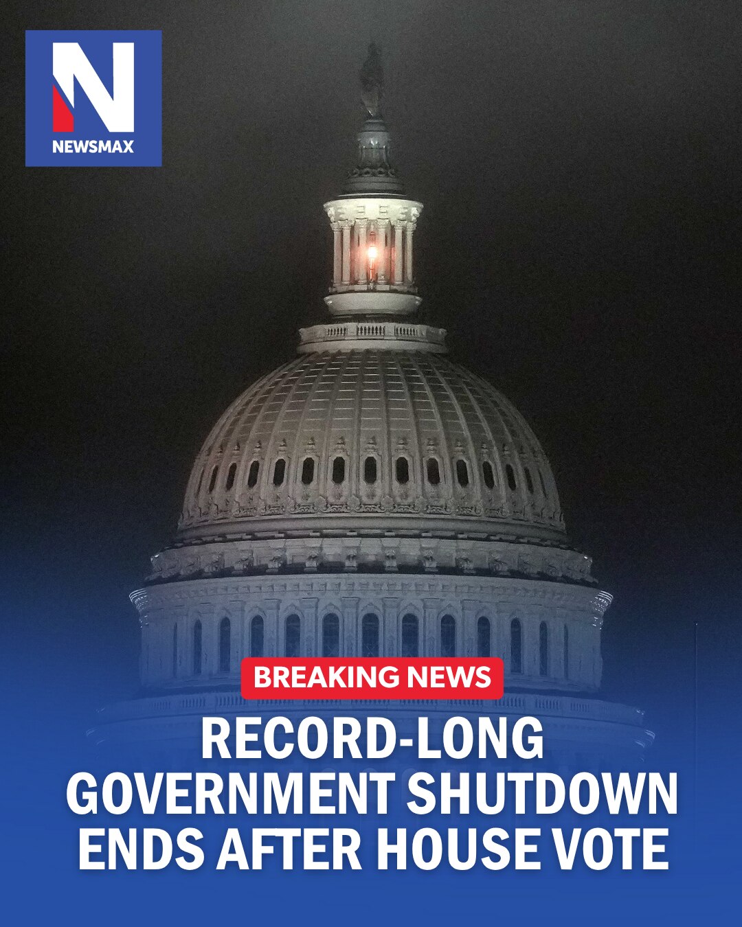 BREAKING: The House of Representatives has voted to pass a continuing resolution to fund the governm...