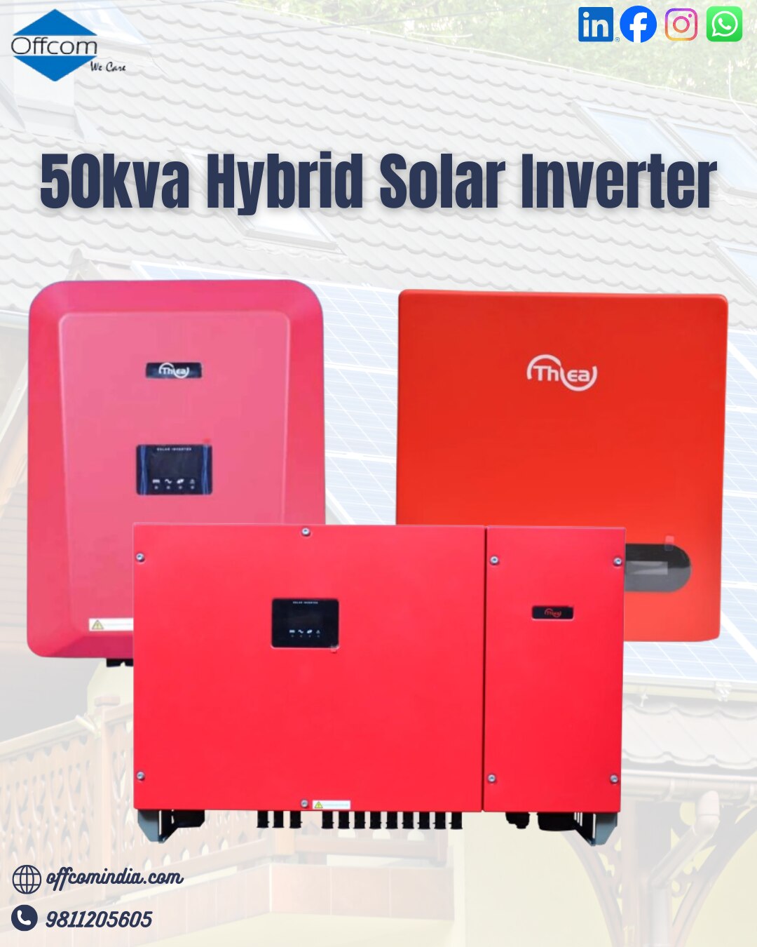 Website: https://offcomindia.com/
 Contact us: 9811205605 

The Solar Inverter Battery provides a su...