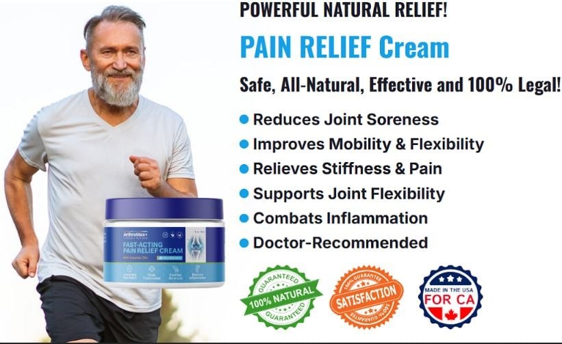 🎄🎄🎄Official Page🎄🎄🎄
https://top5nutranews.com/Try/ArthroMax-Plus-Cream-Canada
Arthro Max+ Crea...